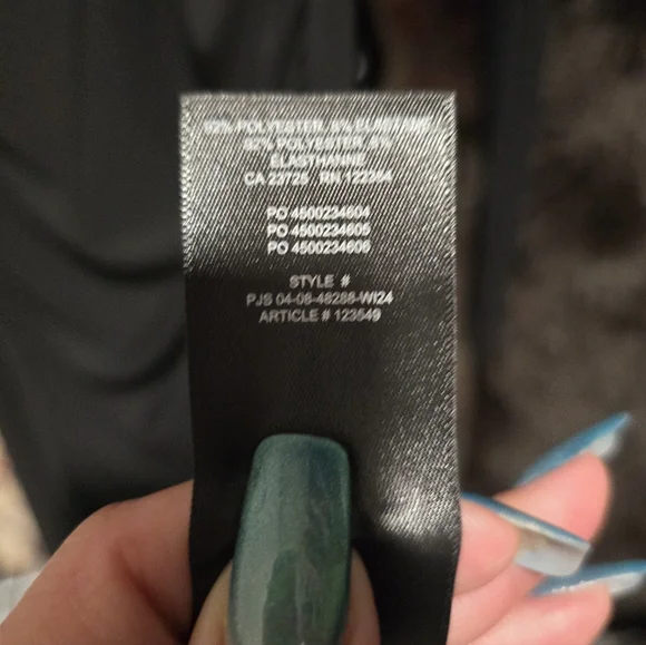 Aritzia Cutout Long Sleeve Maxi Dress – Black, Size XXS/2XS - Picture 2 of 3